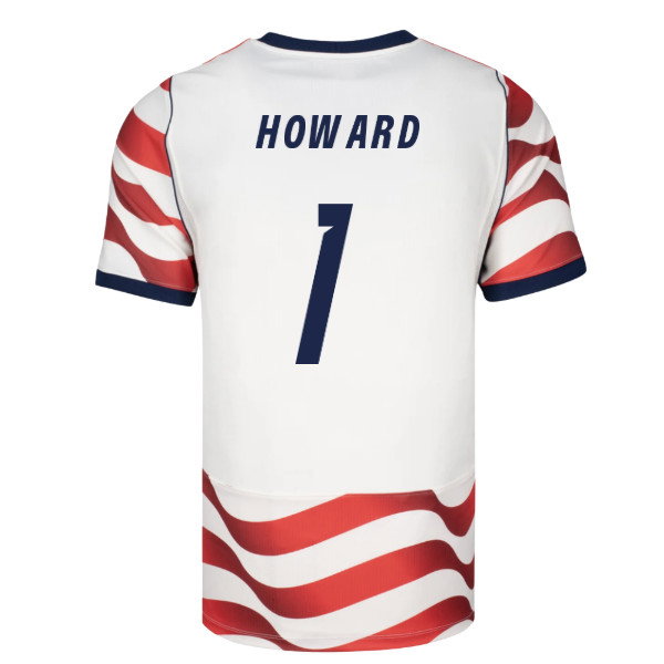 2026-2027 USA USMNT Match Home Authentic Jersey (Howard 1)-SoccerKits Hub | Buy Soccer Jerseys Online